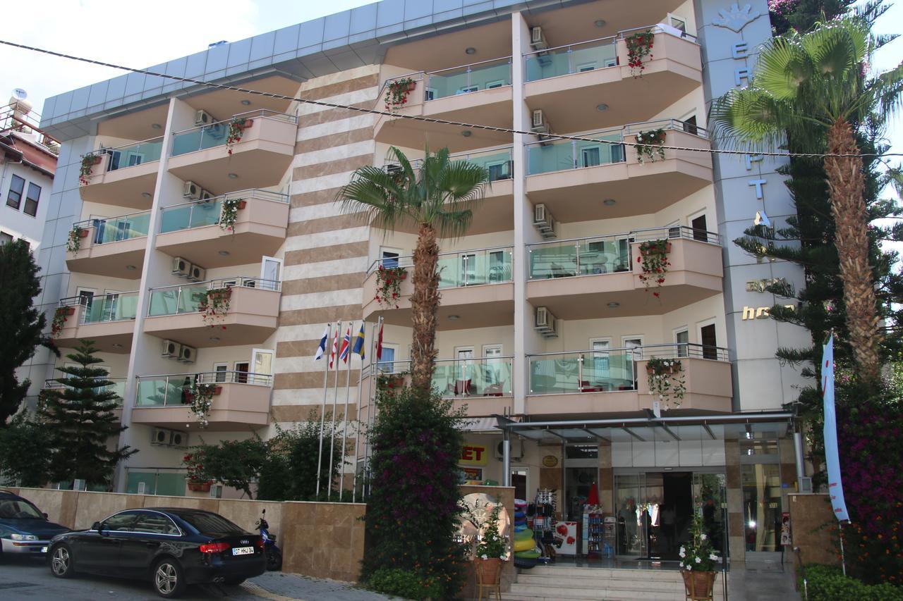Erkaptan Apart Hotel Alanya Exterior photo